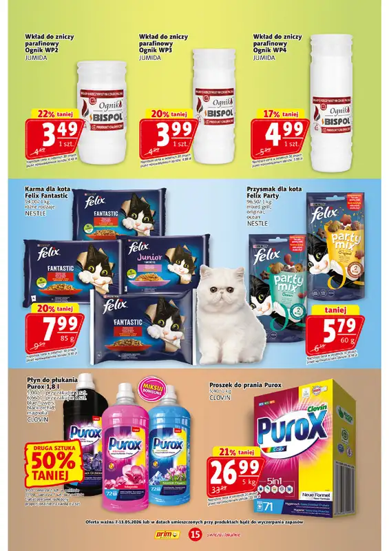 Prim Market - gazetka promocyjna Gazetka od środy 06.05 do środy 13.05 - strona 15