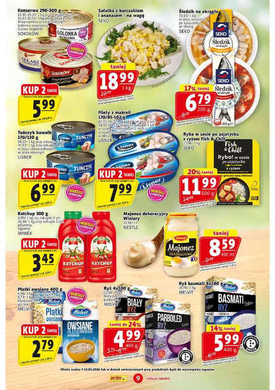 Prim Market - gazetka promocyjna Gazetka od środy 06.05 do środy 13.05 - strona 9