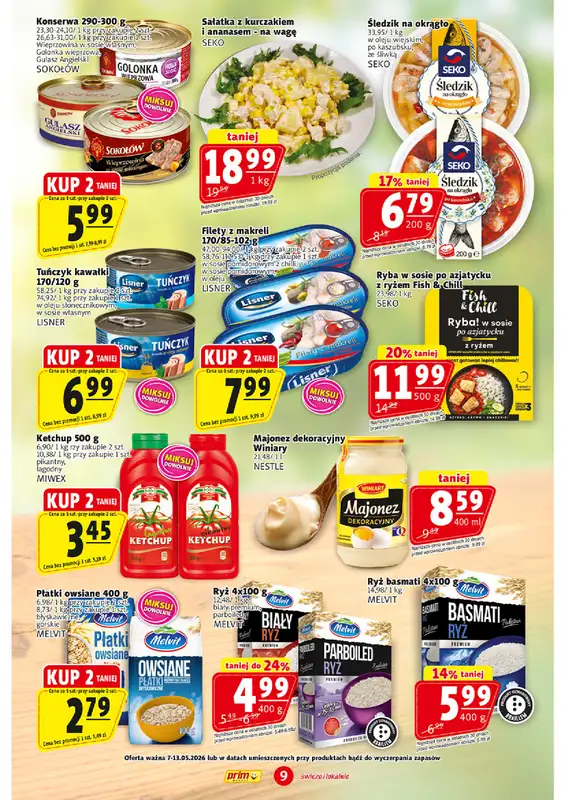 Prim Market - gazetka promocyjna Gazetka od środy 06.05 do środy 13.05 - strona 9