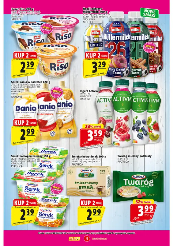Prim Market - gazetka promocyjna Gazetka od środy 06.05 do środy 13.05 - strona 4