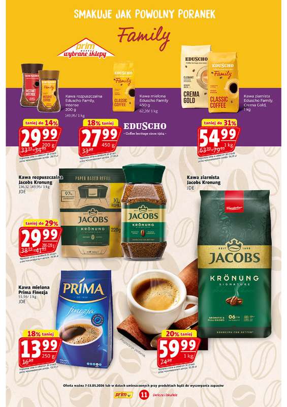 Prim Market - gazetka promocyjna Gazetka od środy 06.05 do środy 13.05 - strona 11