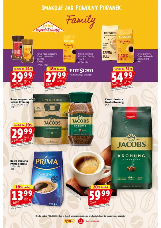 Prim Market - gazetka promocyjna Gazetka od środy 06.05 do środy 13.05 - strona 11