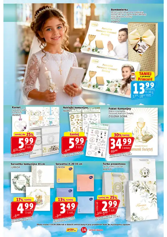 Prim Market - gazetka promocyjna Gazetka od środy 06.05 do środy 13.05 - strona 14