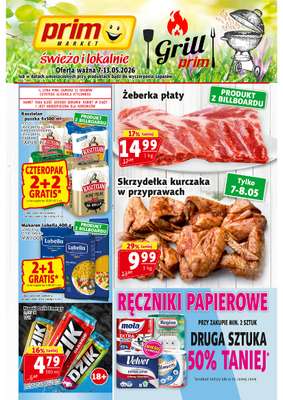 Prim Market - gazetka promocyjna Gazetka od środy 06.05 do środy 13.05