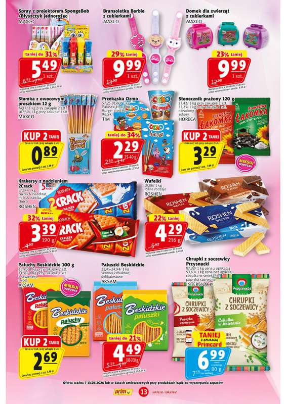 Prim Market - gazetka promocyjna Gazetka od środy 06.05 do środy 13.05 - strona 13