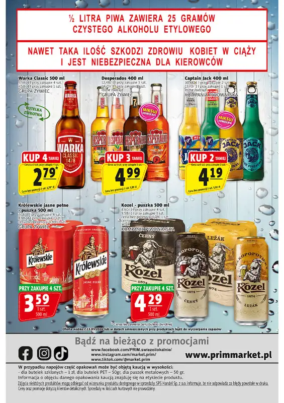 Prim Market - gazetka promocyjna Gazetka od środy 06.05 do środy 13.05 - strona 16
