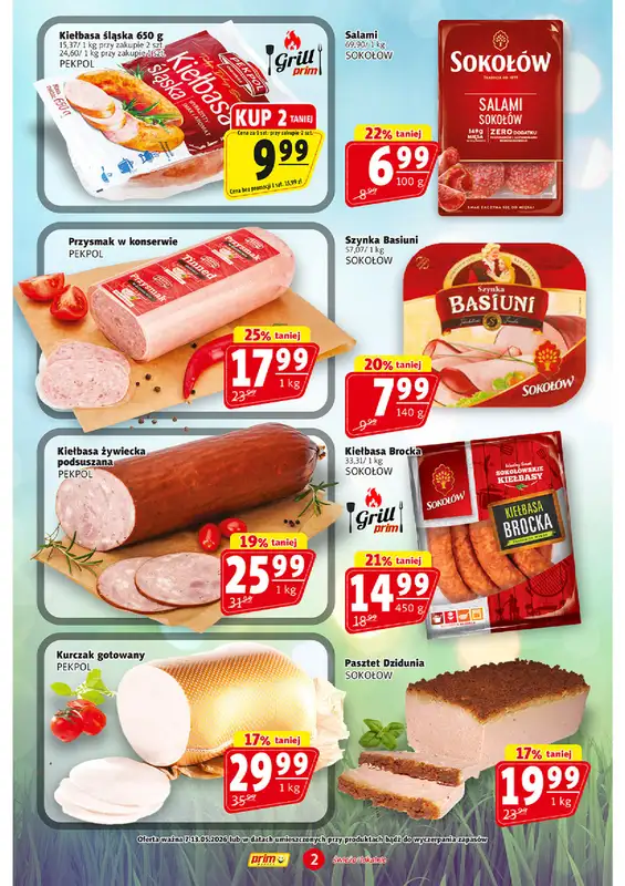 Prim Market - gazetka promocyjna Gazetka od środy 06.05 do środy 13.05 - strona 2