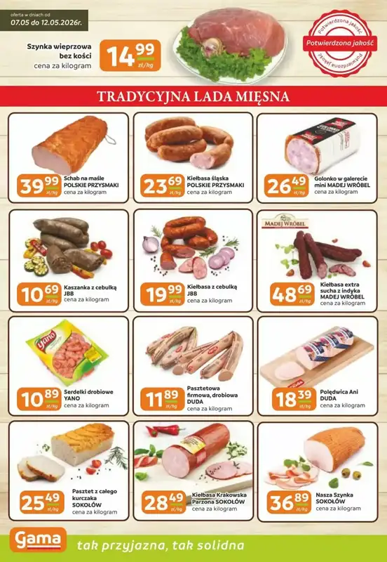 Gama - gazetka promocyjna Gazetka od czwartku 07.05 do wtorku 19.05 - strona 2