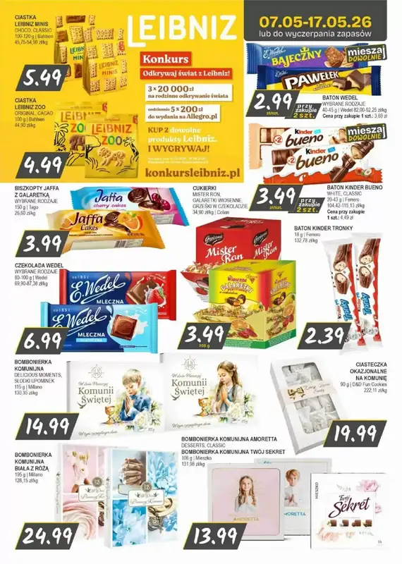 Słoneczko - gazetka promocyjna Gazetka od czwartku 07.05 do niedzieli 17.05 - strona 8