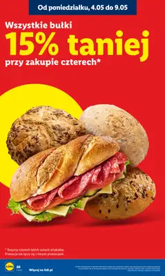 Lidl - gazetka promocyjna Oferta od czwartku od czwartku 07.05 do soboty 09.05 - strona 66