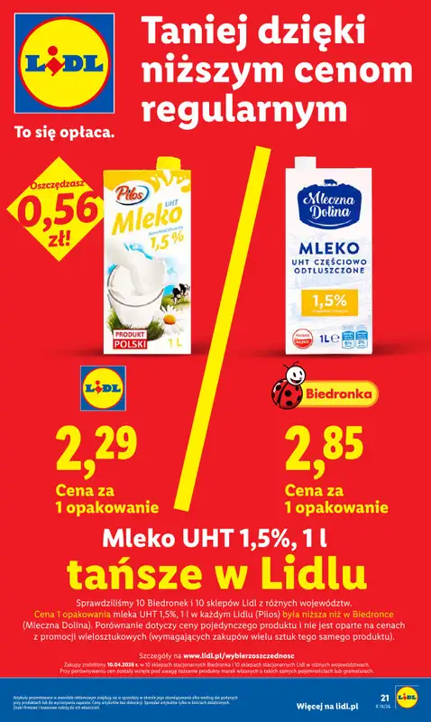 Lidl - gazetka promocyjna Oferta od czwartku od czwartku 07.05 do soboty 09.05 - strona 21