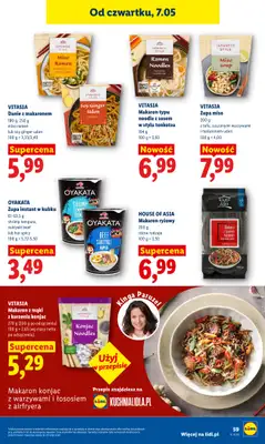 Lidl - gazetka promocyjna Oferta od czwartku od czwartku 07.05 do soboty 09.05 - strona 59