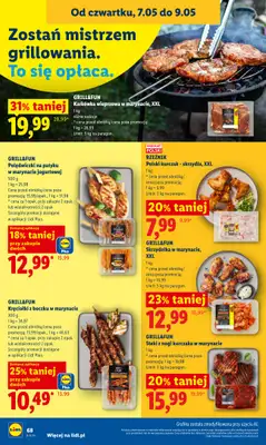 Lidl - gazetka promocyjna Oferta od czwartku od czwartku 07.05 do soboty 09.05 - strona 68