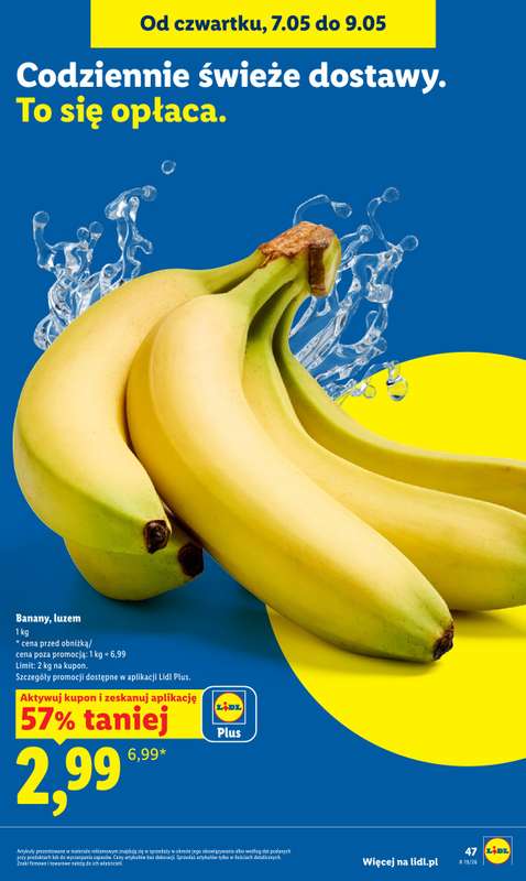 Lidl - gazetka promocyjna Oferta od czwartku od czwartku 07.05 do soboty 09.05 - strona 45