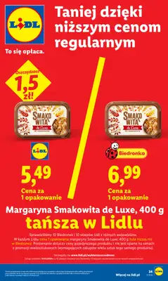 Lidl - gazetka promocyjna Oferta od czwartku od czwartku 07.05 do soboty 09.05 - strona 33