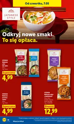 Lidl - gazetka promocyjna Oferta od czwartku od czwartku 07.05 do soboty 09.05 - strona 58