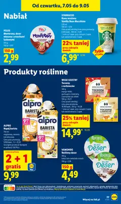 Lidl - gazetka promocyjna Oferta od czwartku od czwartku 07.05 do soboty 09.05 - strona 77