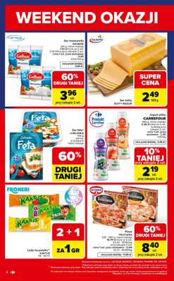 Carrefour - gazetka promocyjna Gazetka Weekend okazji już od czwartku od czwartku 07.05 do soboty 09.05 - strona 4