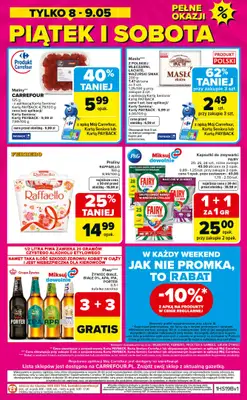 Carrefour - gazetka promocyjna Gazetka Weekend okazji już od czwartku od czwartku 07.05 do soboty 09.05 - strona 8