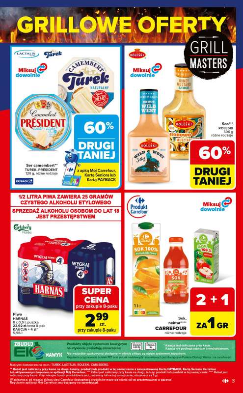 Carrefour Market - gazetka promocyjna Gazetka Weekend okazji już od czwartku od czwartku 07.05 do soboty 09.05 - strona 3
