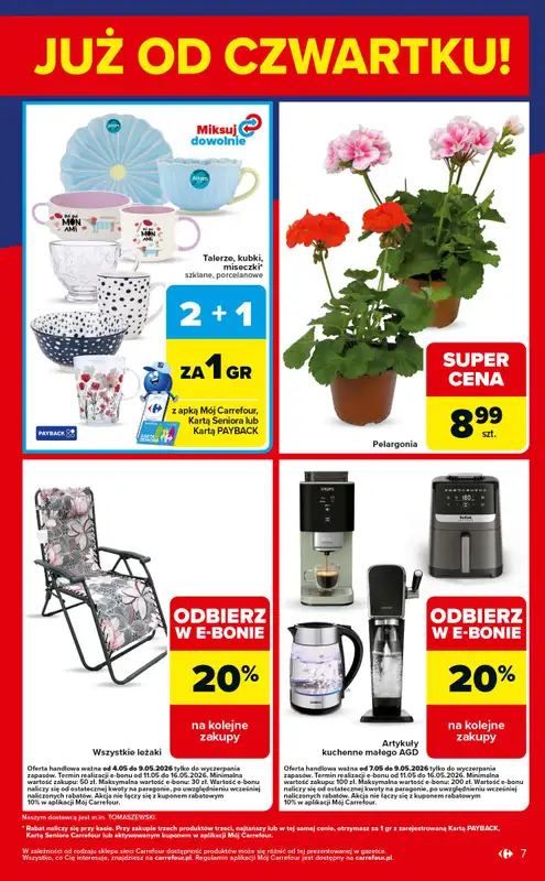 Carrefour Market - gazetka promocyjna Gazetka Weekend okazji już od czwartku od czwartku 07.05 do soboty 09.05 - strona 7