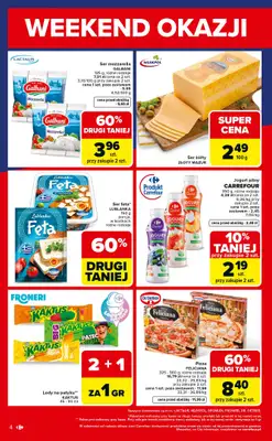 Carrefour Market - gazetka promocyjna Gazetka Weekend okazji już od czwartku od czwartku 07.05 do soboty 09.05 - strona 4