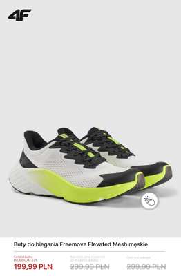 Buty do biegania Freemove Elevated Mesh męskie