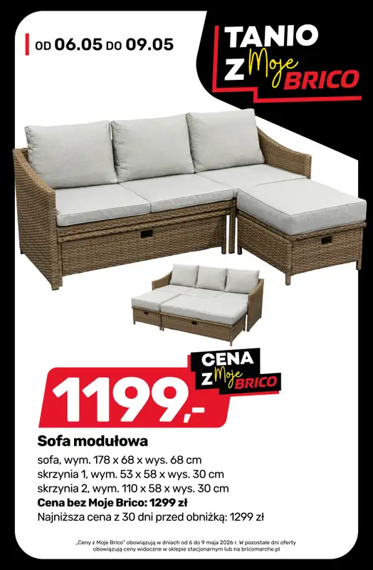 Bricomarche - gazetka promocyjna Meble i dodatki ogrodowe od środy 06.05 do soboty 16.05 - strona 11