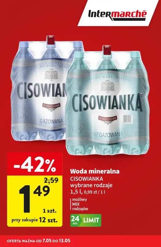 Intermarche - gazetka promocyjna Najlepsze promocje! od czwartku 07.05 do środy 13.05 - strona 10