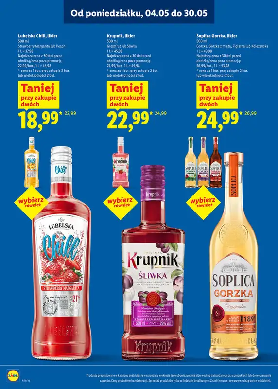 Lidl - gazetka promocyjna Katalog alkoholi mocnych od środy 06.05 do soboty 30.05 - strona 23