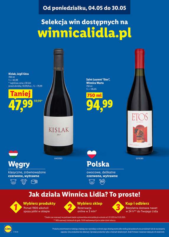 Lidl - gazetka promocyjna Karta Win  do soboty 30.05 - strona 20
