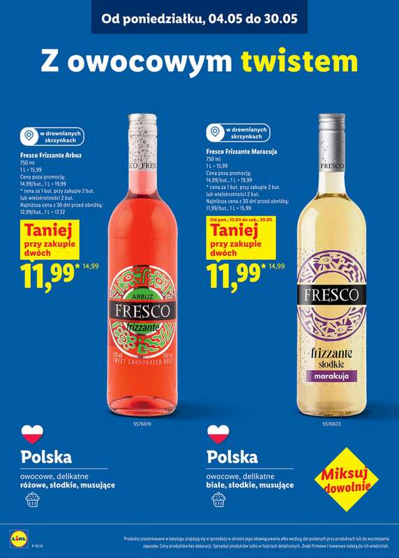 Lidl - gazetka promocyjna Karta Win  do soboty 30.05 - strona 10