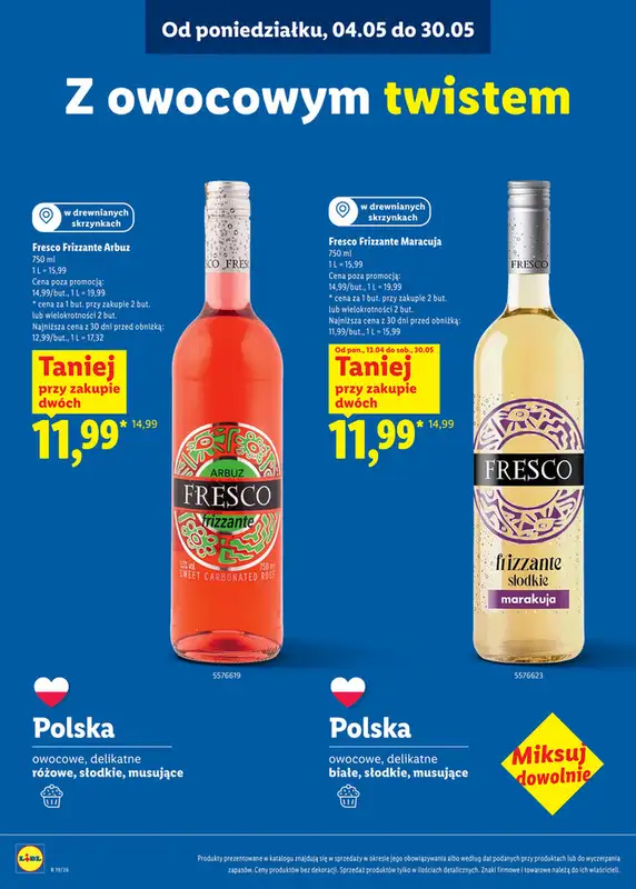 Lidl - gazetka promocyjna Karta Win  do soboty 30.05 - strona 10