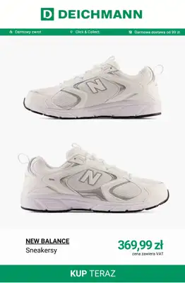 Deichmann - gazetka promocyjna Sneakersy damskie New Balance od środy 06.05  - strona 3