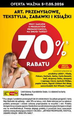 Biedronka - gazetka promocyjna Od poniedziałku od poniedziałku 04.05 do soboty 09.05 - strona 80