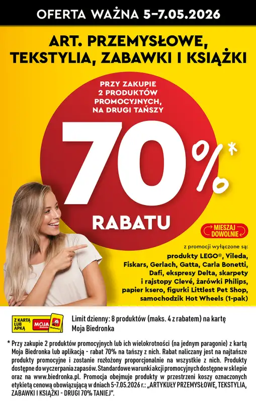 Biedronka - gazetka promocyjna Od poniedziałku od poniedziałku 04.05 do soboty 09.05 - strona 80