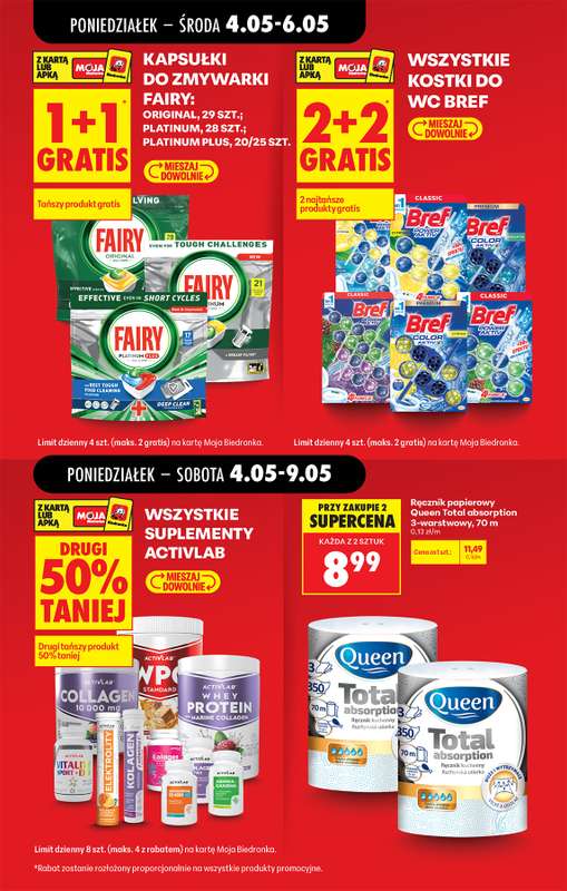 Biedronka - gazetka promocyjna Od poniedziałku od poniedziałku 04.05 do soboty 09.05 - strona 19