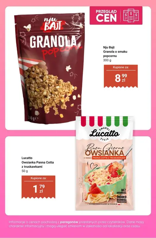 Dino - gazetka promocyjna Płatki śniadaniowe - przegląd cen od czwartku 07.05 do wtorku 12.05 - strona 7
