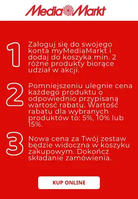 Media Markt - gazetka promocyjna Kupuj z rabatami do 15% w zestawie od środy 06.05 do niedzieli 17.05 - strona 2