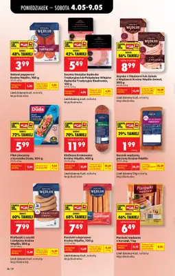 Biedronka - gazetka promocyjna Od poniedziałku, Z ladą tradycyjną od poniedziałku 04.05 do soboty 09.05 - strona 42