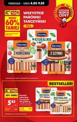 Biedronka - gazetka promocyjna Od poniedziałku, Z ladą tradycyjną od poniedziałku 04.05 do soboty 09.05 - strona 7
