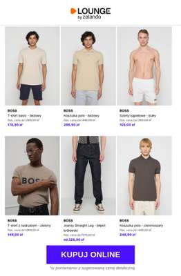 T-shirt basic - beżowy