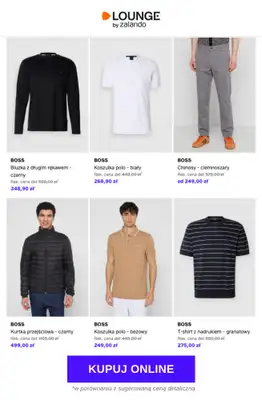 Lounge by Zalando - gazetka promocyjna Do -75%  BOSS - Mężczyźni od środy 06.05 do soboty 09.05 - strona 10