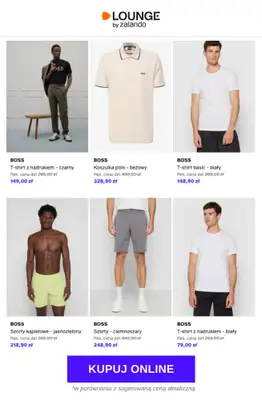 Lounge by Zalando - gazetka promocyjna Do -75%  BOSS - Mężczyźni od środy 06.05 do soboty 09.05 - strona 5