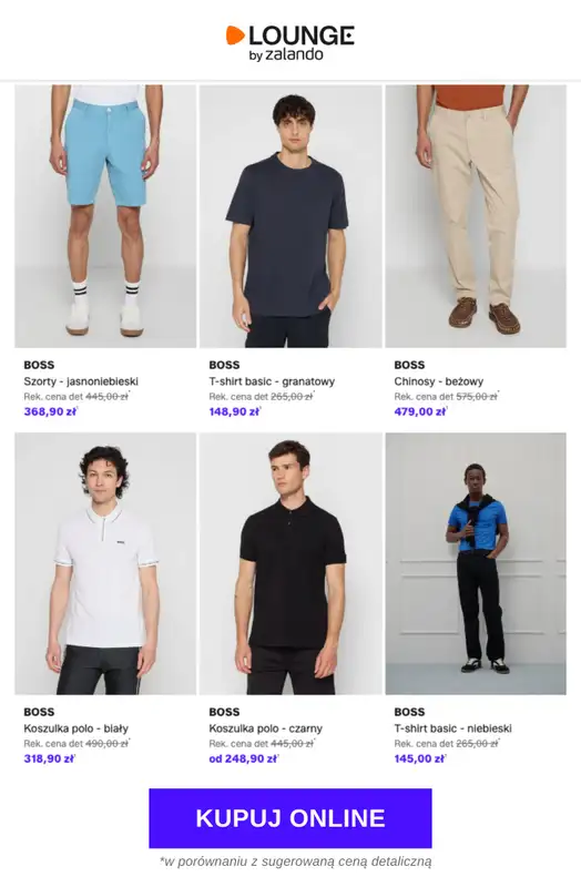 Lounge by Zalando - gazetka promocyjna Do -75%  BOSS - Mężczyźni od środy 06.05 do soboty 09.05 - strona 9
