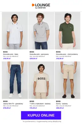 Lounge by Zalando - gazetka promocyjna Do -75%  BOSS - Mężczyźni od środy 06.05 do soboty 09.05 - strona 7