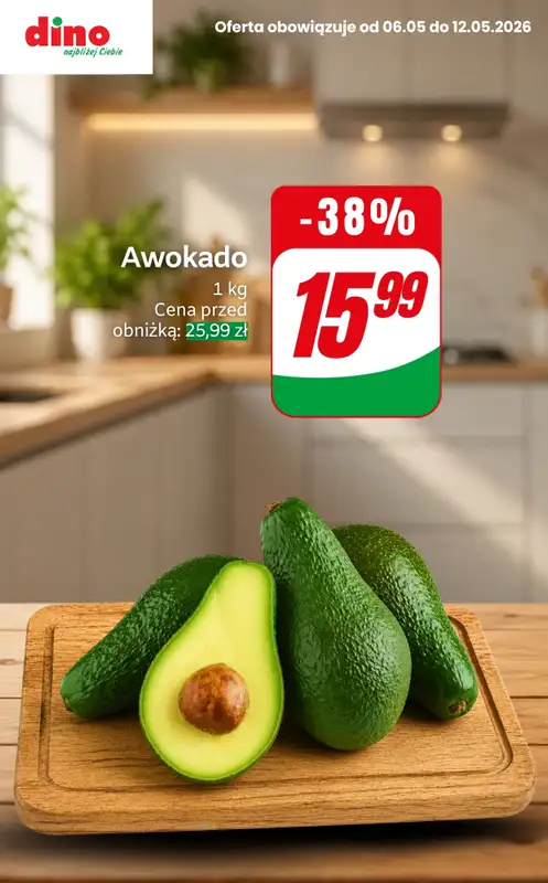 Dino - gazetka promocyjna Nawet do -38% TANIEJ od czwartku 07.05 do wtorku 12.05 - strona 6