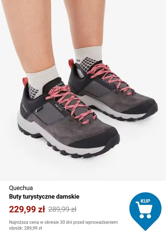 Decathlon - gazetka promocyjna Buty trekkingowe od środy 06.05  - strona 4
