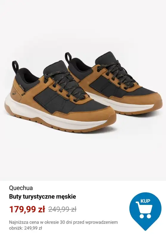 Decathlon - gazetka promocyjna Buty trekkingowe od środy 06.05  - strona 2