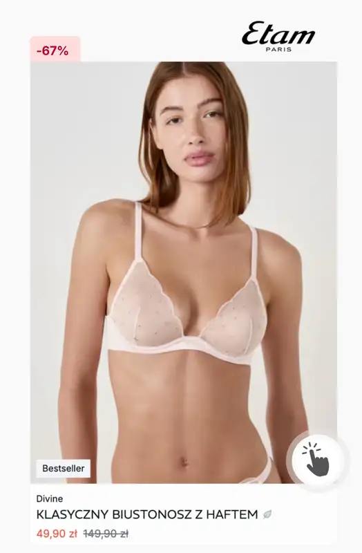 BEST SALE - gazetka promocyjna Etam | Nawet do -67% OUTLET od środy 06.05  - strona 3
